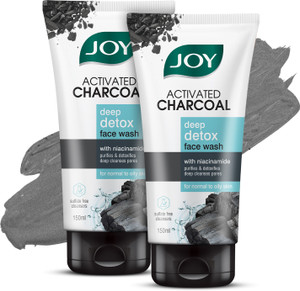 Joy Skin Purifying & Deep Detox Activated Charcoal  Face Wash