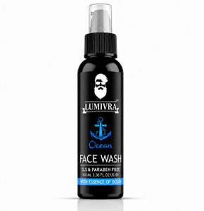 Lumivra Oceana Men's Face Wash 100ml - Image 3