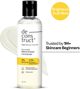 deconstruct Brightening  with 2% Niacinamide | Evens Tone & Reduces Pigmentation Face Wash