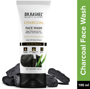 DR.RASHEL CHARCOAL FACE WASH FOR OIL & DIRT REMOVAL Face Wash