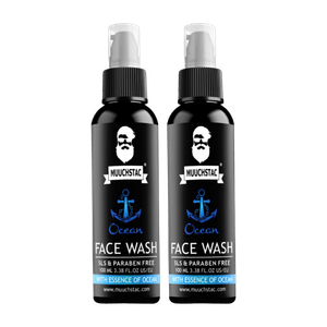 MUUCHSTAC Ocean for Men Face Wash 200ml - Image 6
