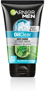 Garnier Men Oil Clear Deep Cleansing Face Wash - Image 1