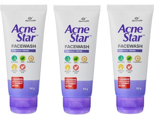 acnestar Unisex Face Wash 3 Pc 50 Gr 3 Pieces - Image 6