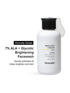 Minimalist 7% Glycolic Acid Face Wash 100ml - Image 1