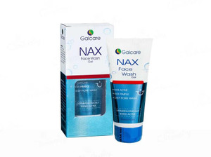 HD COSMOCARE Nax Gel Face Wash for Oily Acne Prone Skin, 75g (Pack of - Image 1