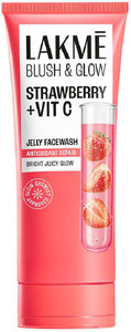 Lakmé Blush & Glow Strawberry + Vitamin C Jelly Face Wash 100 g - Image 6
