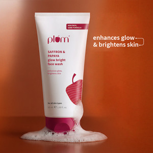 Plum Saffron & Papaya Glow Bright Face Wash - Image 6