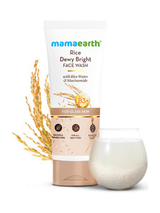 Mamaearth Rice Dewy Bright Face Wash 100ml - Image 6