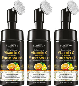 ELIBLISS Brightening Vitamin C Foaming Face Wash, Pack of 3 - Image 6