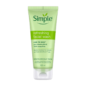 Simple Kind to Skin Refreshing Facial Wash 100ml - Image 6