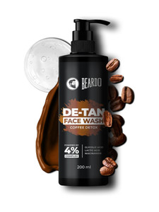 BEARDO De-Tan Glycolic & Lactic Acid Face Wash 100 ml - Image 6
