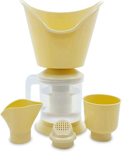 Dr. Health 3 in 1 steam inhaler, Beige Color, Professional Facial Steamer