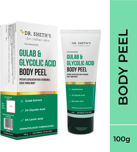Dr. Sheth's Gulab & Glycolic Acid Body Peel | Potent Exfoliator For Even-Toned Skin