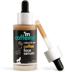 mCaffeine Hydrating Face Serum for Glowing Skin, Dark Spots & Pigmentation | Women & Men