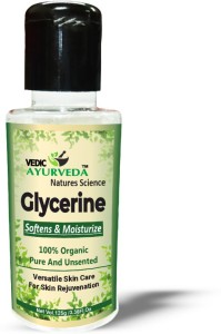 VEDICAYURVEDA Vegetable Glycerine For 100% Pure and Unscented Softens & Moisturize