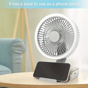 Sampri Water Cooling Fan Air Conditioner with Remote Control Room Spray Humidifier Remote Controlled 40 mm Table Fan