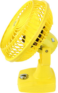 Home Tree HMfan 9-3 (YELLOW) with 1 Year Warranty Anti Dust 225 mm Table Fan