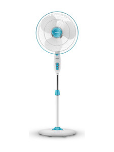 HAVELLS Gatik Pro|120 Ribs Guard for Safety|Smooth Oscillation|Heavy Base| ISI Marked with 2 Year Warranty Energy Saving 400 mm Pedestal Fan