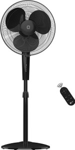 Orient Electric Harrier BLDC Stand Fan | 2121680617720 Energy Saving, Whisper Quiet Operation with 2 Year Warranty BLDC Motor with Remote, Energy Saving, Ultra High Speed, High Air Delivery 400 mm Pedestal Fan