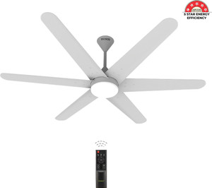 oceco Helico Golden Oak Wood with 3 Year Warranty BLDC Motor with Remote 1200 mm Ceiling Fan
