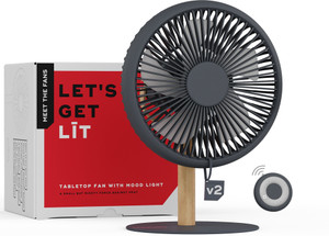 Nuuk FN121123GYR with 1 Year Warranty BLDC Motor with Remote 155 mm Table Fan