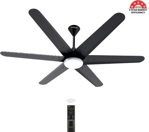 oceco Helico Light Energy Saving Bldc Ceiling Fan (10W Dimmable Light) 5 Star 1200 mm 6 Blade Ceiling Fan