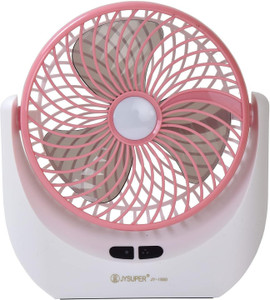 Lalson's High Speed Rechargeable Table Fan with LED Light, For Home, Office, Kitchen 5 Star 1400 mm 3 Blade Table Fan