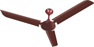 SUPER APPLIANCES TRON_(BROWN) with 24 Months Warranty Silent Operation 1200 mm Ceiling Fan