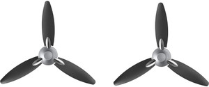 USHA Bloom Daffodil pack of 2 with 2 Year Warranty Ultra High Speed 1250 mm Ceiling Fan