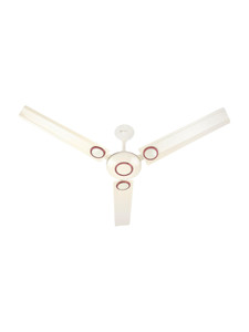 Kanishka Race Ivory Copper with 24 Months Warranty Ultra High Speed, Anti Dust, Anti Rust, Energy Saving, Ultra High Speed 1200 mm Ceiling Fan