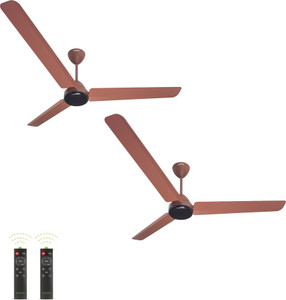 oceco Ecos Brown Combo 56 with 1 Year Warranty 1400 mm Ceiling Fan