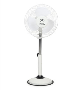 Vinerov Artic 12''HS | Small | Stand | 90° Oscillation | 45° Tilt Support | Home Office with 1 Year Warranty Ultra High Speed 300 mm Pedestal Fan
