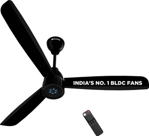 Atomberg Renesa Prime Remote|High Air Delivery|LED Speed Indicator|Low Noise|Sleek Design with 3 Year Warranty BLDC Motor with Remote 1200 mm Ceiling Fan