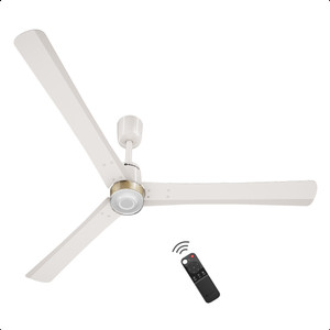 Atomberg Renesa Elite Smart| Voice Control|High Air Flow|Moonbeam LED Light|Sleek Design with 3 Year Warranty BLDC Motor with Remote 1400 mm Ceiling Fan