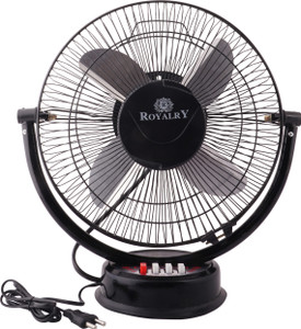 royalry 01 with 1 Year Warranty Energy Saving 300 mm Table Fan