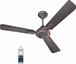 HAVELLS Ambrose| Remote Controlled|Low Noise|High Air Delivery| Upto 60% Energy Saving with 2 Year Warranty BLDC Motor 1200 mm Pedestal Fan