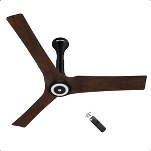 Atomberg Aris Starlight Smart|Voice Control|LED Underlight|Best Air Flow|Silent|Designer with 3 Year Warranty BLDC Motor with Remote 1200 mm Ceiling Fan