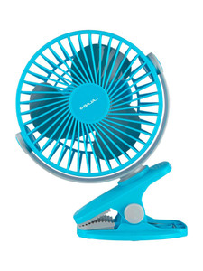 BAJAJ Mini USB Rechargeable Multi Clip | Silent Operation | High Speed | Premium with 12 Months Warranty Silent Operation 110 mm Table Fan