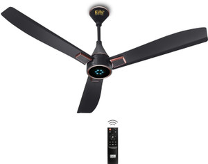 KUHL Arctis A8 BLDC 65% Power Saving | Remote Control | LED Light | High Air Flow with 2 Year Warranty BLDC Motor with Remote 1200 mm Ceiling Fan