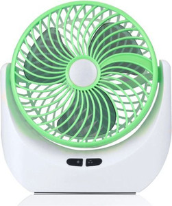 TAKSHA FANS High-Speed Rechargeable Table Fan with LED Light, For Home, Office, Kitchen Ultra High Speed 1400 mm Table Fan
