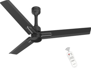 Polycab Wizzy Neo 1200mm 5-Star BLDC, Remote Control, 55% Energy Saving, High Speed, 5 Star 1200 mm 3 Blade Ceiling Fan