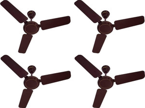 USHA swift pack of 4 with 1 Year Warranty 900 mm Ceiling Fan
