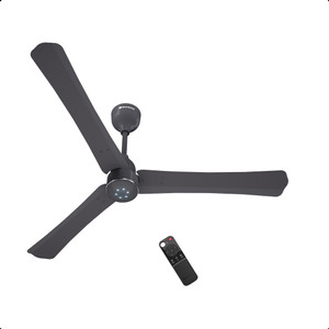Atomberg Renesa Halo Smart|Voice Controlled|High Air Flow|Low Noise|LED Speed Indicator with 3 Year Warranty BLDC Motor with Remote 1200 mm Ceiling Fan