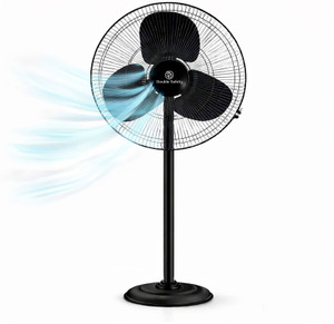 Double Safety 22 Inch Pedestal Fan with 2 Year Warranty Anti Dust, Anti Rust, Energy Saving, High Air Delivery, Ultra High Speed, Silent Operation 600 mm Pedestal Fan