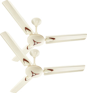 Kanishka Star Ultra High Speed 400 Rpm pk2 with 24 Months Warranty Energy Saving 1200 mm Ceiling Fan