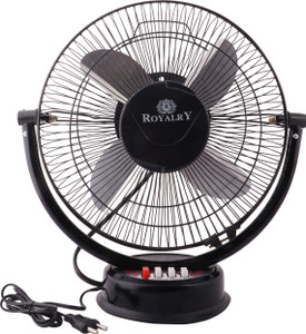 royalry 01 with 1 Year Warranty Energy Saving 300 mm Table Fan
