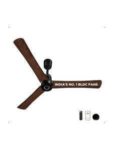 Atomberg Renesa Elite Smart |Voice Control| High Air Flow|Moonbeam LED Light|Sleek Design with 3 Year Warranty BLDC Motor with Remote 1200 mm Ceiling Fan