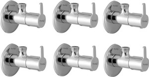 Prestige Premium quality stainless steel Flora Angle Valve Tap Chrome Plated_set of-6 , Angle Cock Faucet Angle Cock Faucet