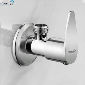 Prestige Vignet Angle Valve Pack OF 1 For Bathroom and Kitchen Chrome Finish Angle Cock Faucet