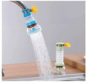 MEBISO Pack of 2 360 Degree Water Saving Faucet Adjustable multiple Types Water Faucet M-360 Degree Water Saving Faucet Spout Faucet